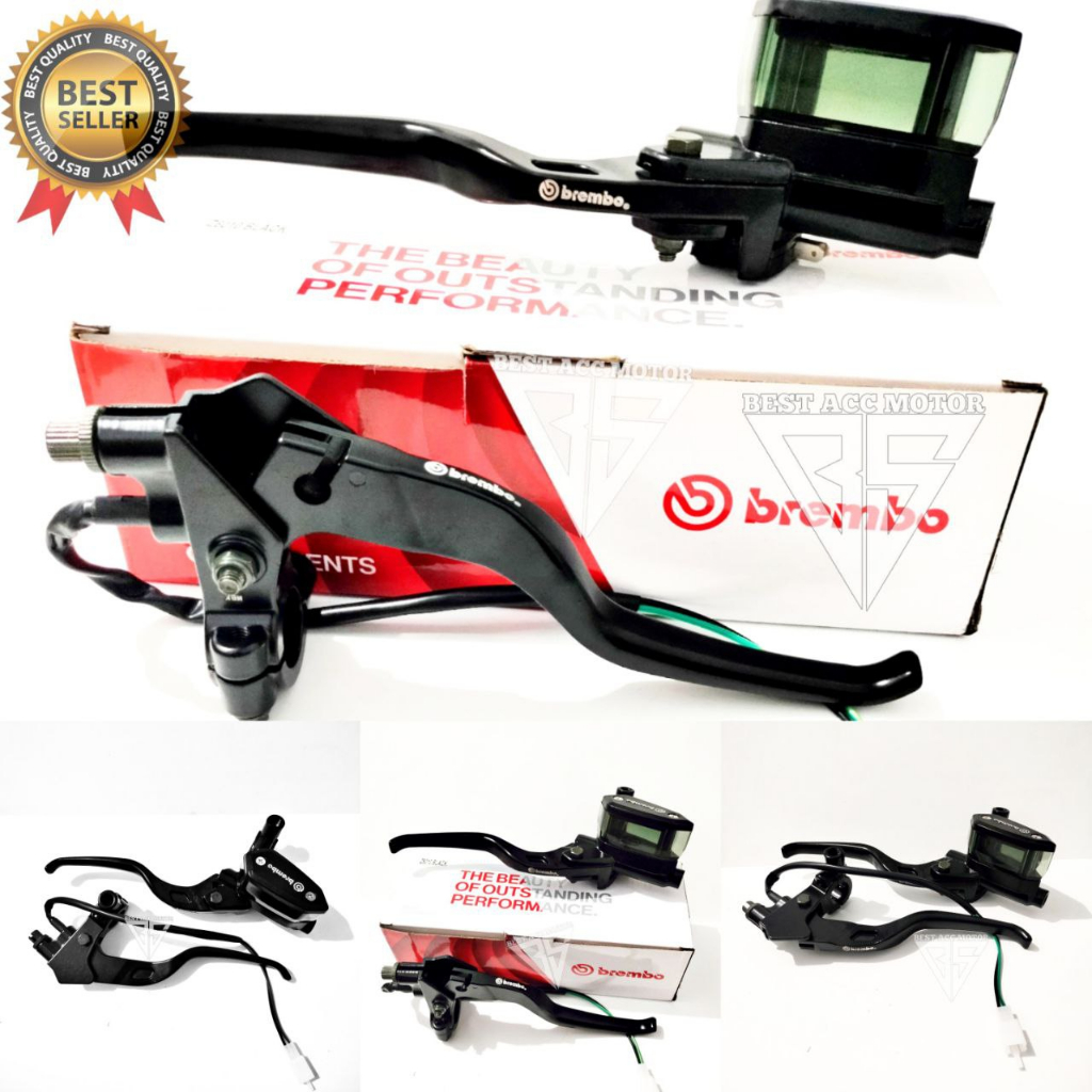 Brembo Brake MASTER SET ก้านเบรคหลังคลัทช์กล่องหลอดซ้าย 14 มม.และหลอด ...