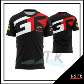 เสื้อกีฬาแขนสั้น ลายทีมแข่งรถ Toyota Gazoo WRT 2023