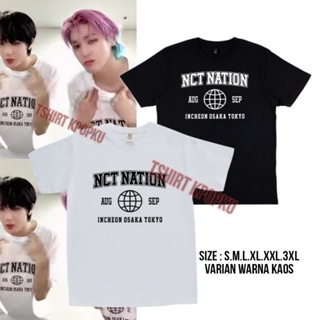 เสื้อยืด พิมพ์ลาย NCT nation INCHEON osaka สไตล์เกาหลี 2023