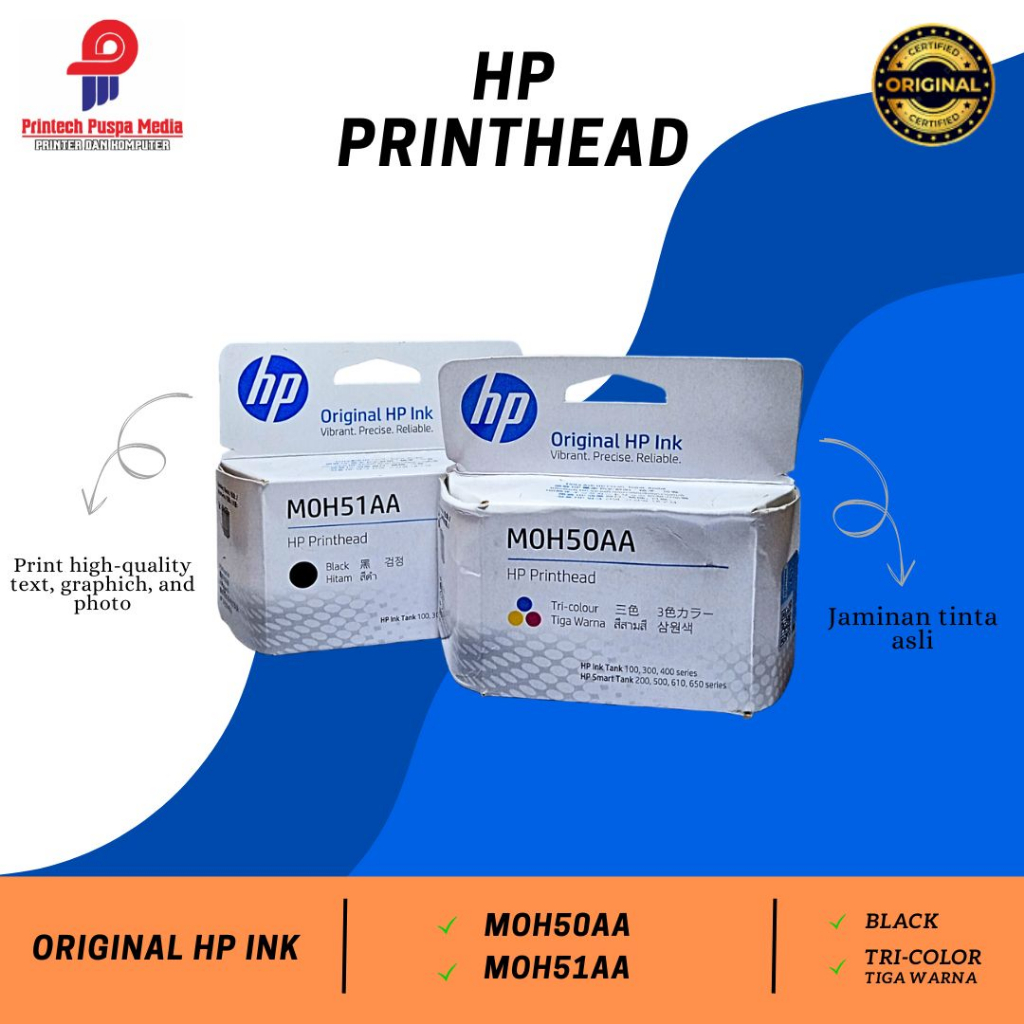 หัวพิมพ์ Hp/หัวพิมพ์ M0H50AA/MOH51AA | Shopee Thailand