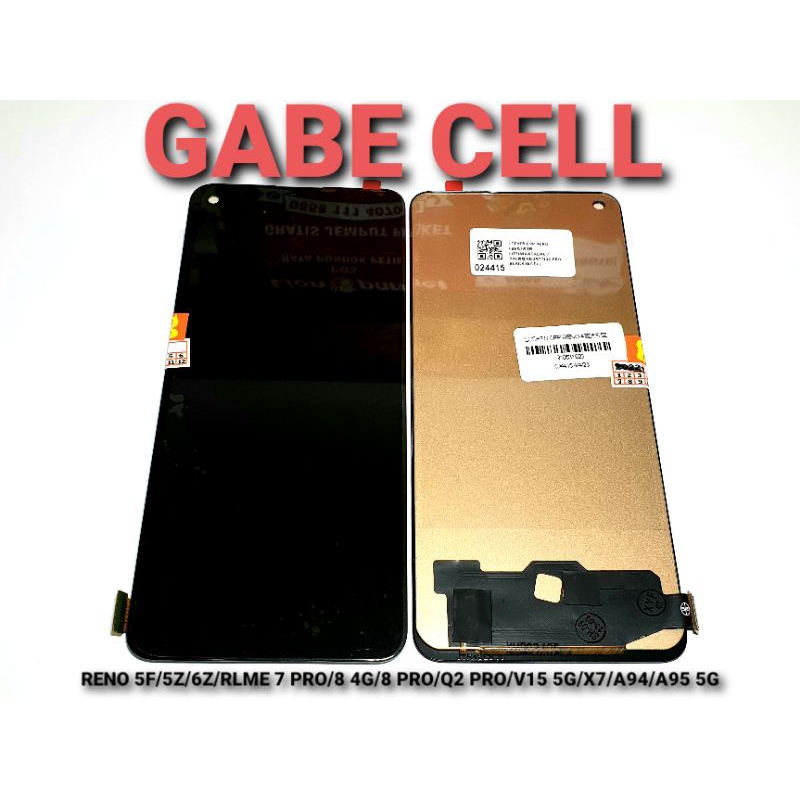 หน้าจอสัมผัส Lcd RENO 5F RENO 5Z RENO 6Z OPPO A74 4G A94 4G F19 F19 PRO ...