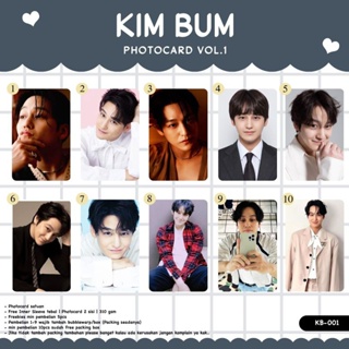 Kimbum PHOTOCARD แผ่นลามิเนต 2 ด้าน / การ์ดรูปภาพ Kimbum BUM