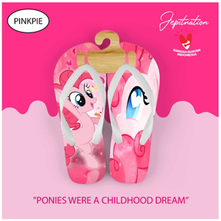 [Flip Flops] Pinkpie Ponny Flip Flops Cowo รองเท้าแตะชายหาด ฟองน้ํา ไม่ใช่ยาง สําหรับเด็ก ผู้ใหญ่ เด็กวัยหัดเดิน