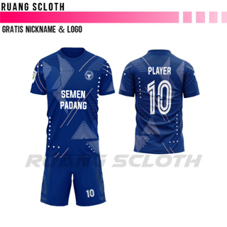 เสื้อกีฬาแขนสั้น ลายทีม Padang Home Cement Ball Jersey Free To Post Name And Back Number 2023