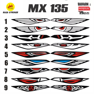 Jupiter MX 135. สติกเกอร์ไฟทไวไลท์