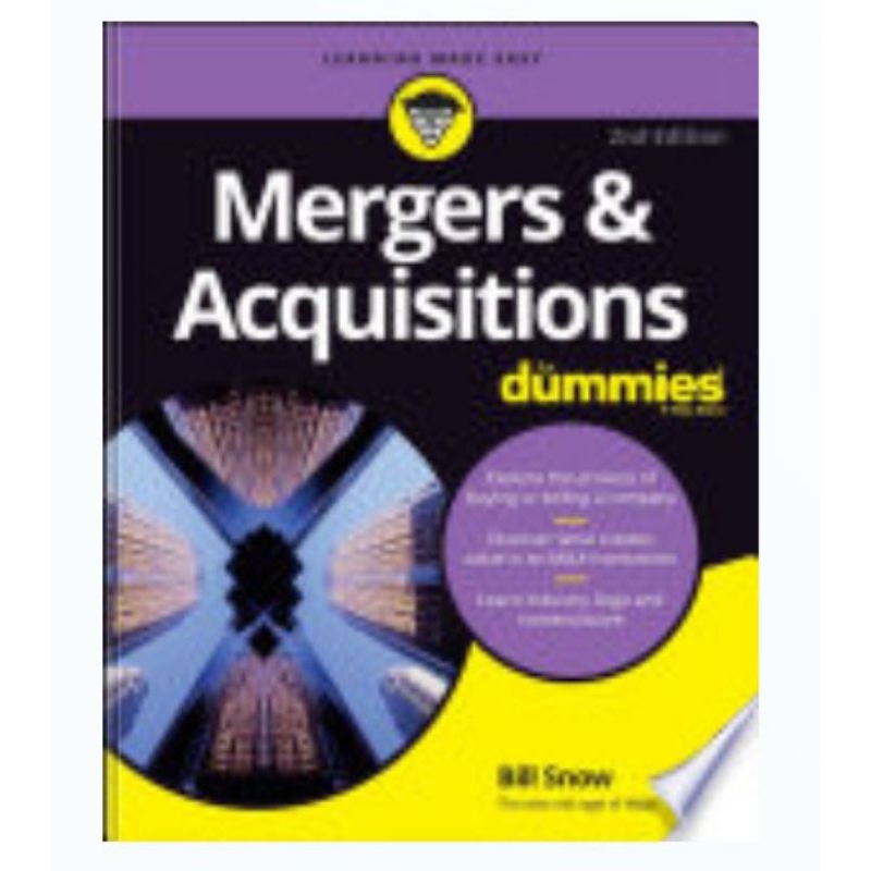 mergers-amp-acquisitions-for-dummies-โดยบิลสโนว์