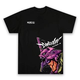 Aftereight.id - EVANGELION เสื้อยืด ยูนิต EVA - O1 | เสื้อยืด ลาย Aesthetic