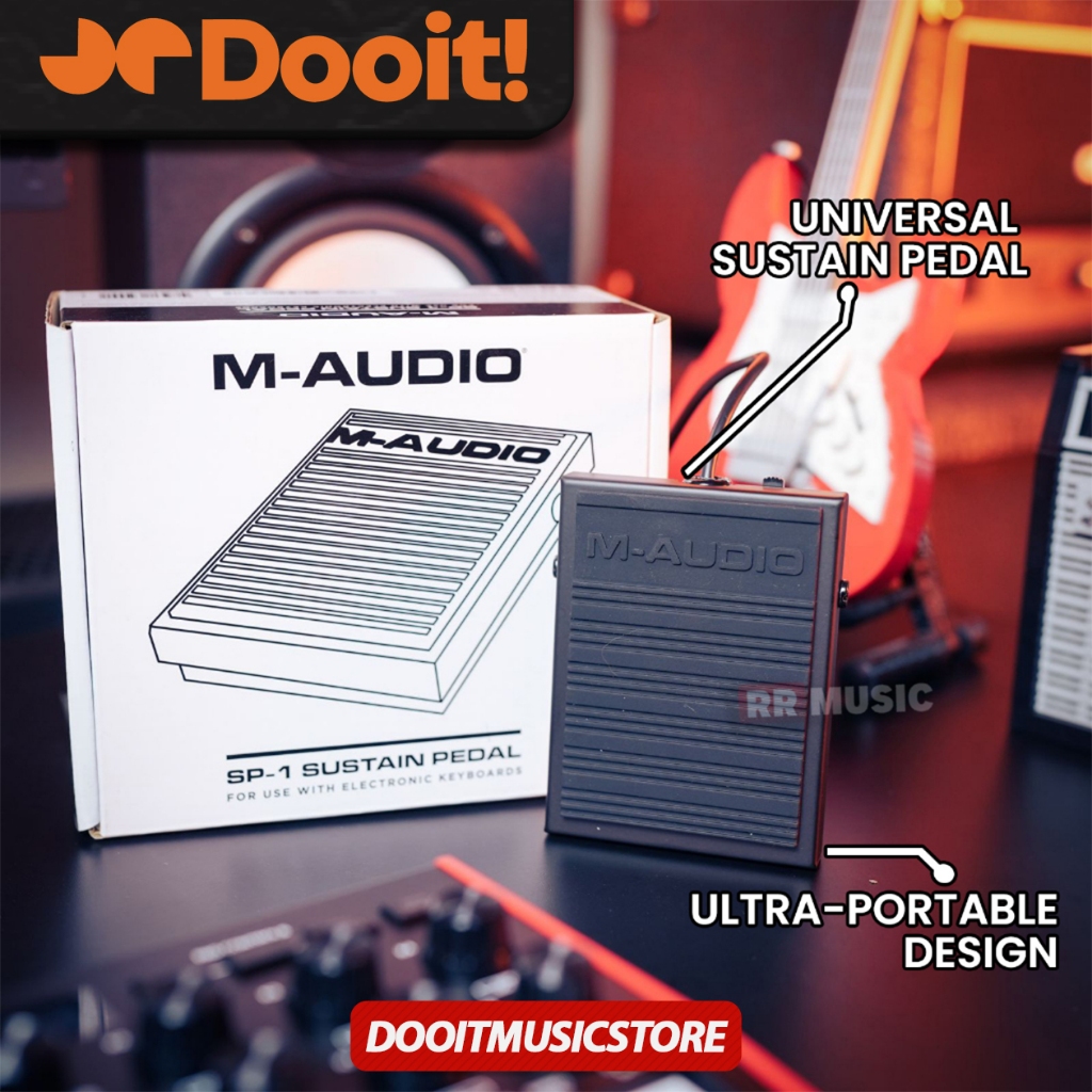 M-audio SP1 SP-1 Sustain Pedal Keyboard Universal ORIGINAL | Shopee ...