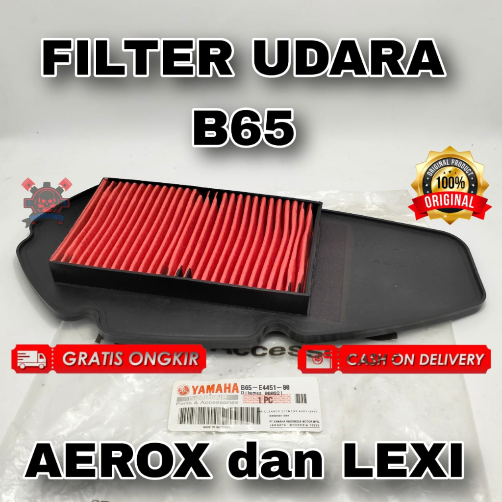 ไส้กรองอากาศ สําหรับ YAMAHA B65 AEROX และ LEXI YGP ของแท้ | Shopee Thailand