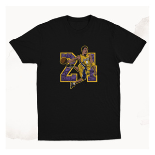 เสื้อยืด Young Kobe Bryant LA Lakers NBA K0409