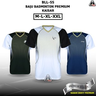 เสื้อกีฬาแบดมินตัน พิมพ์ลาย Bll 55 Emperor Premium สําหรับผู้ใหญ่