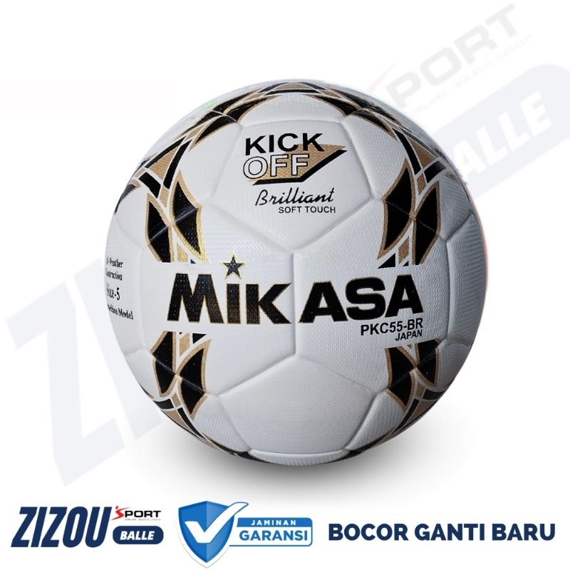 ลูกฟุตบอล Mikasa KICK OFF PKC55-BR JAPAN Big Field Foot Ball ไซซ์ 5 ...