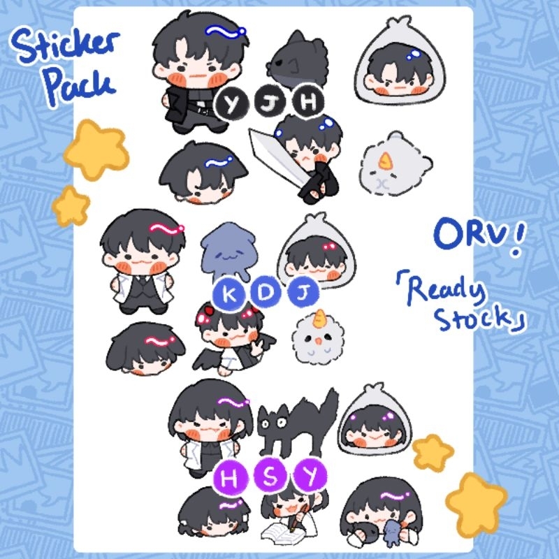 [Muncationary] Sticker Pack Diecut Set 30 ชิ้น ORV Omniscient Readers ...