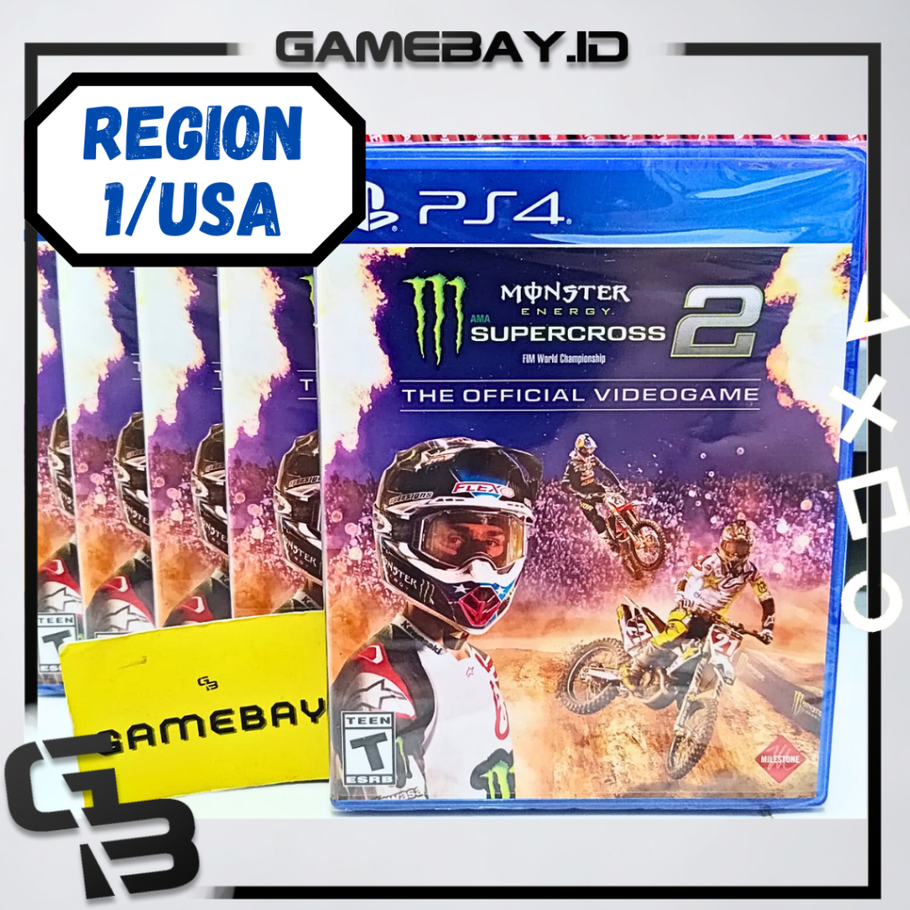 Ps4 Monster Energy Supercross 2 The Official Videogame Shopee Thailand