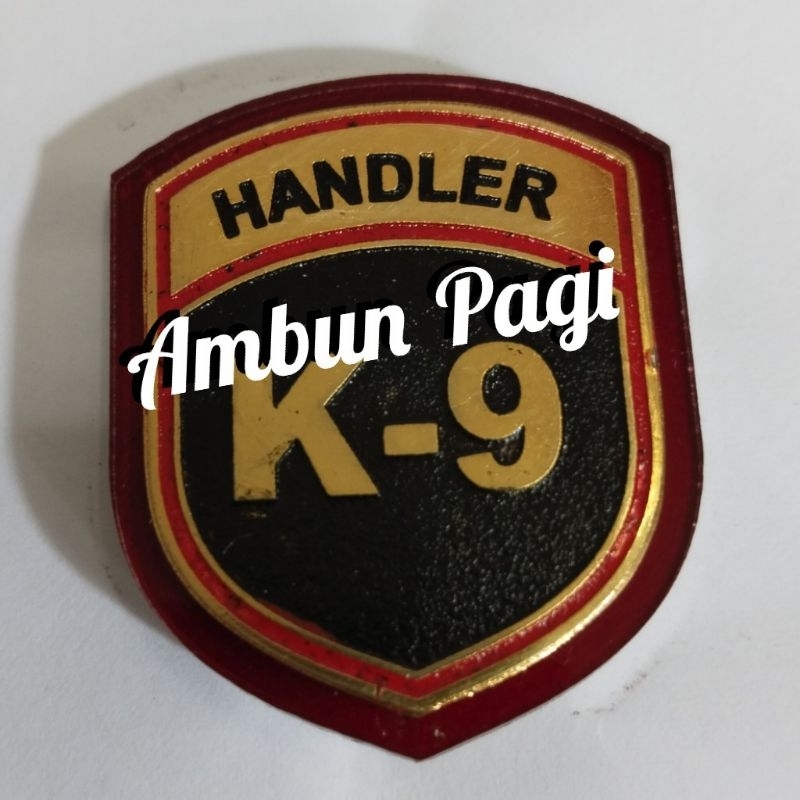 Pin K-9 HANDLER-เล็บ | Shopee Thailand