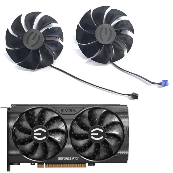 พัดลมใหม่ EVGA RTX 3060 3060TI XC | Shopee Thailand