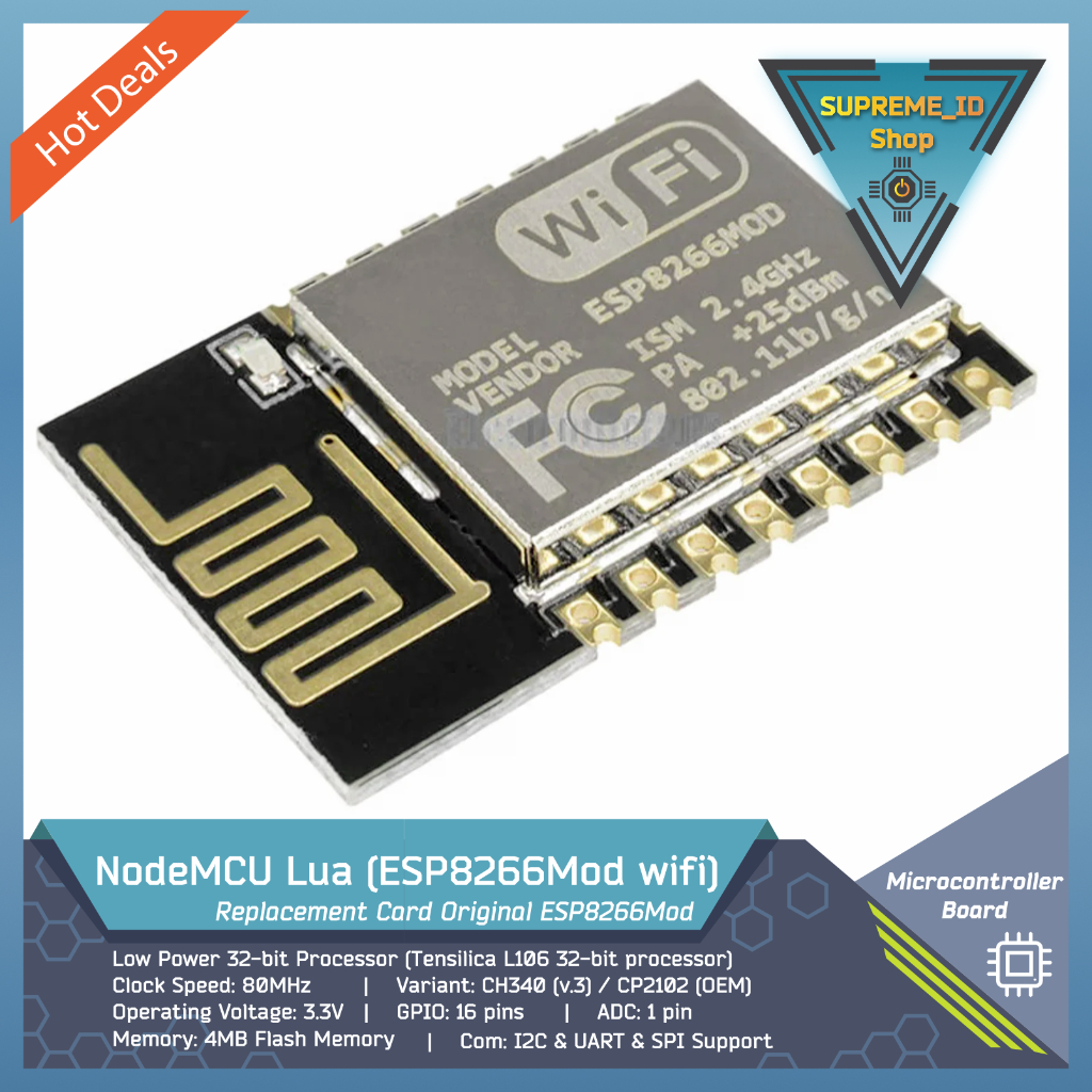 Esp8266mod ESP8266 ESP-12E ESP-12F IoT NodeMCU Lua /Wemos D1 Wifi เปลี ...