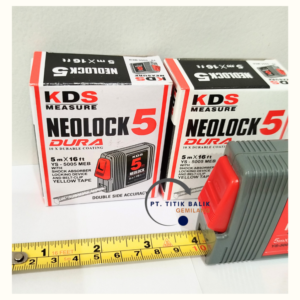 ม้วนมิเตอร์ KDS 5 เมตร - 5M มิเตอร์ NEOLOCK KDS | Shopee Thailand