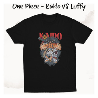 Kaido เสื้อยืด ลายการ์ตูนอนิเมะ One Piece Luffy K0358