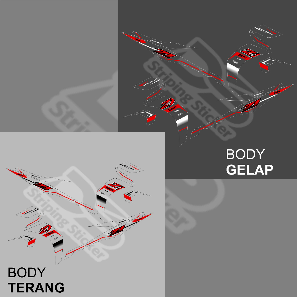 jupiter-z1-uv-แถบใส-สติกเกอร์-tr-0163-สติกเกอร์รถจักรยานยนต์-รายการรูปแบบ