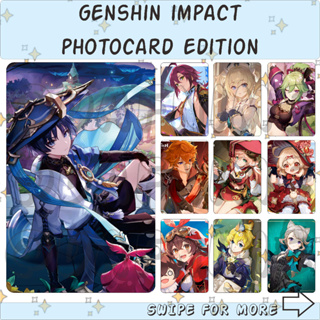 Genshin IMPACT CHAPTER อนิเมะโฟโต้การ์ด ฉบับ 3