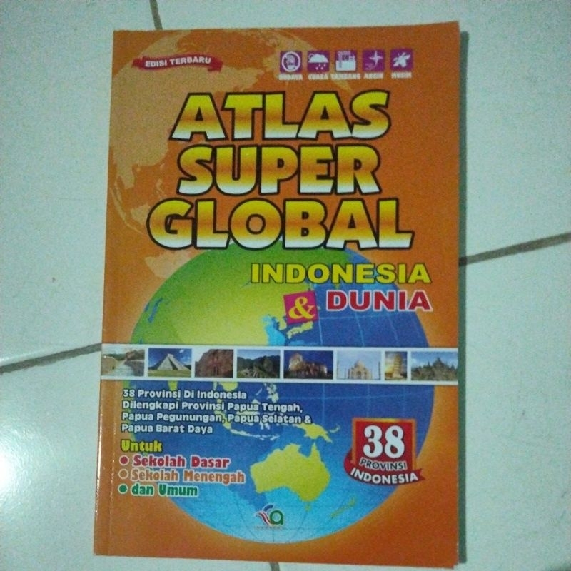 Atlas Of Indonesia And The World | Shopee Thailand