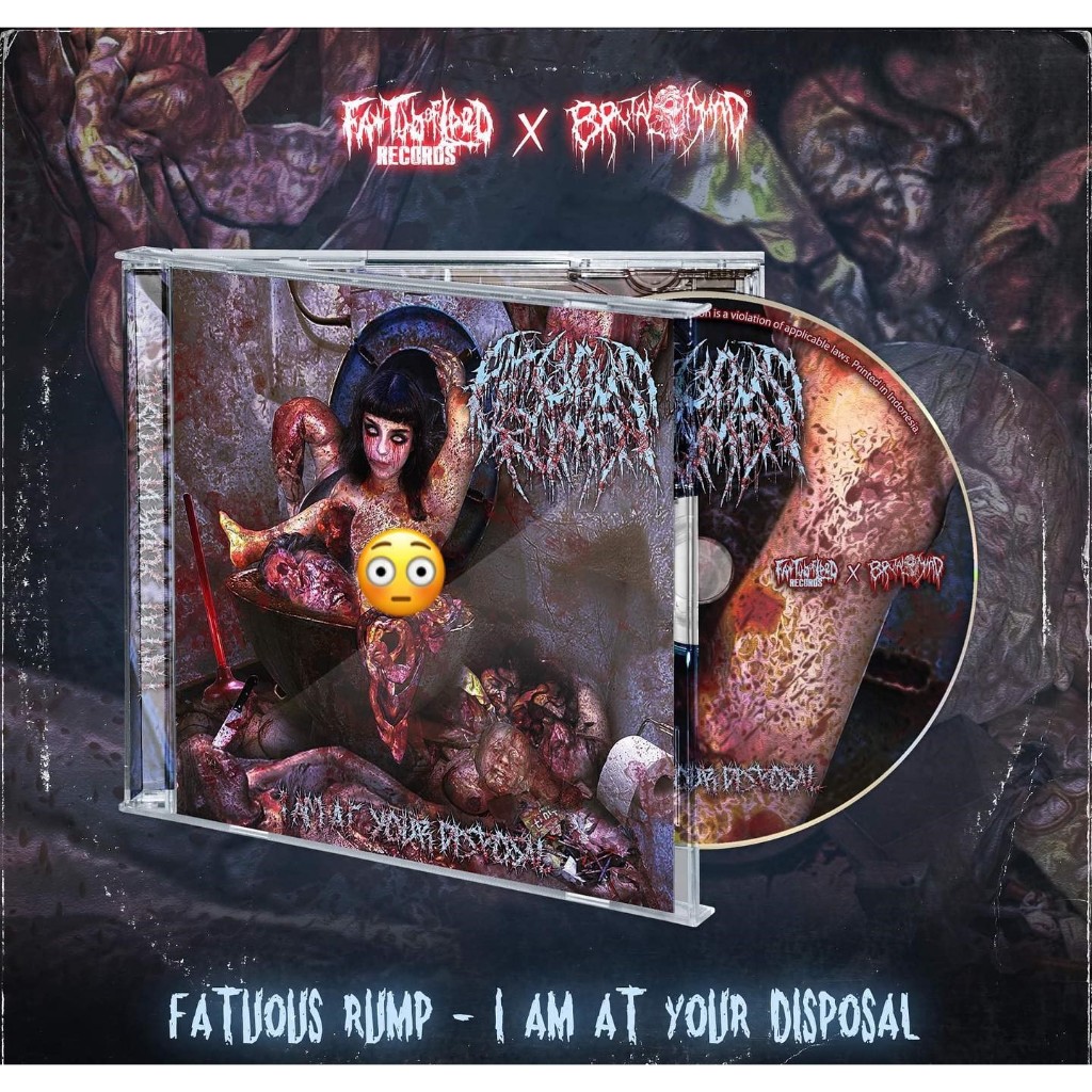 แผ่น CD FATUOUS RUMP ของแท้ I Am At Your Disposal Shopee Thailand