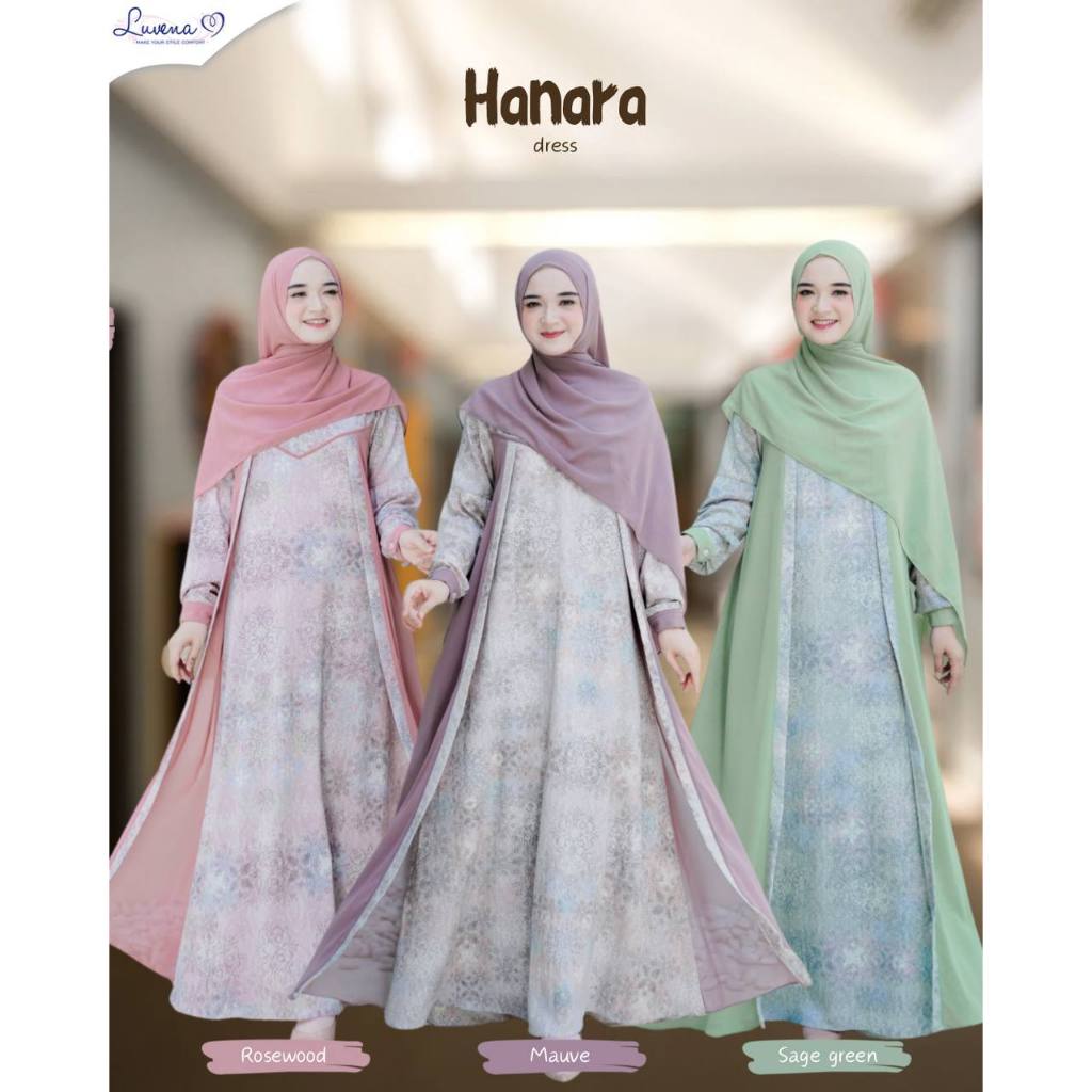 Hanara DRESS BY LUVENA | Shopee Thailand