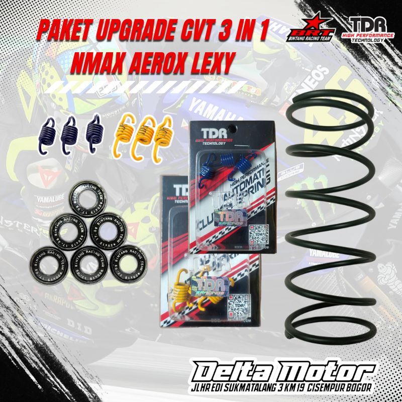 แพ็กเกจอัพเกรดซ้าย CVT BRT NMAX AEROX 150 155 LEXY | Shopee Thailand