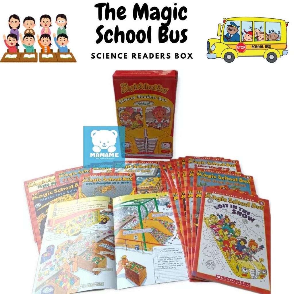 SCHOLASTIC [MAAME] เครื่องอ่านวิทยาศาสตร์ The Magic School Bus ระดับ 2 ...