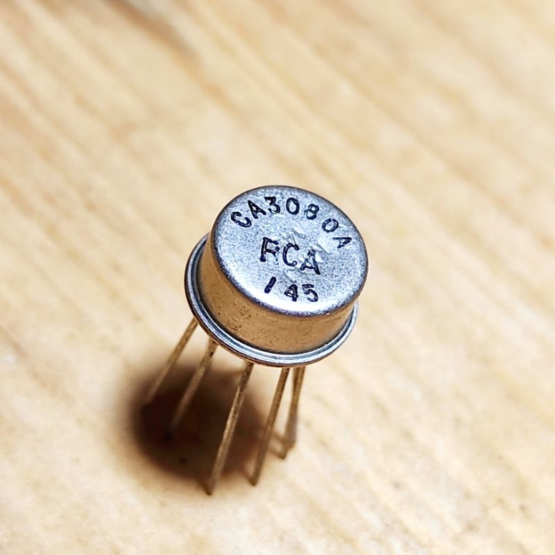 Ic CA3080A Original RCA TO-5(CAN 8) เครื่องขยายเสียงขนส่ง NOS CAN ...