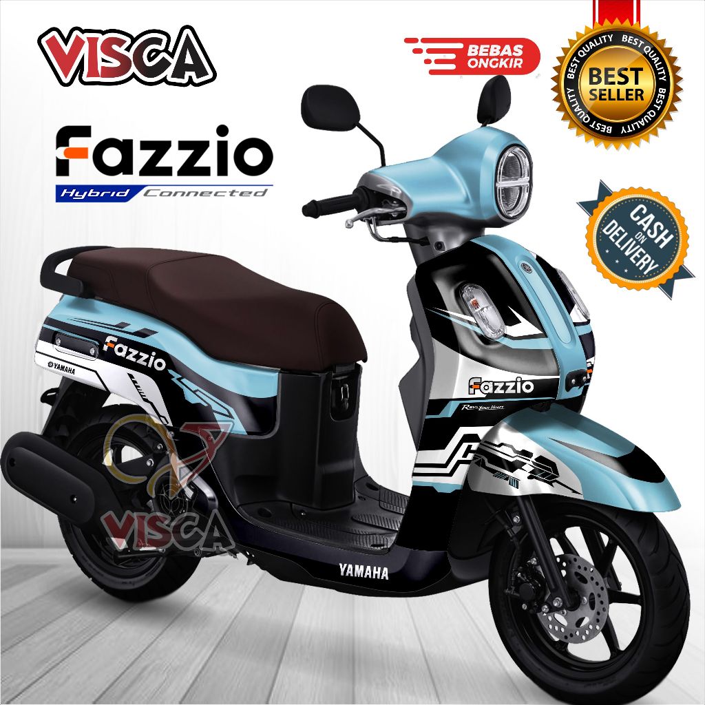 Full Body Fazzio Decal / Fazzio Fullbody Striping / Yamaha Fazzio Decal ...