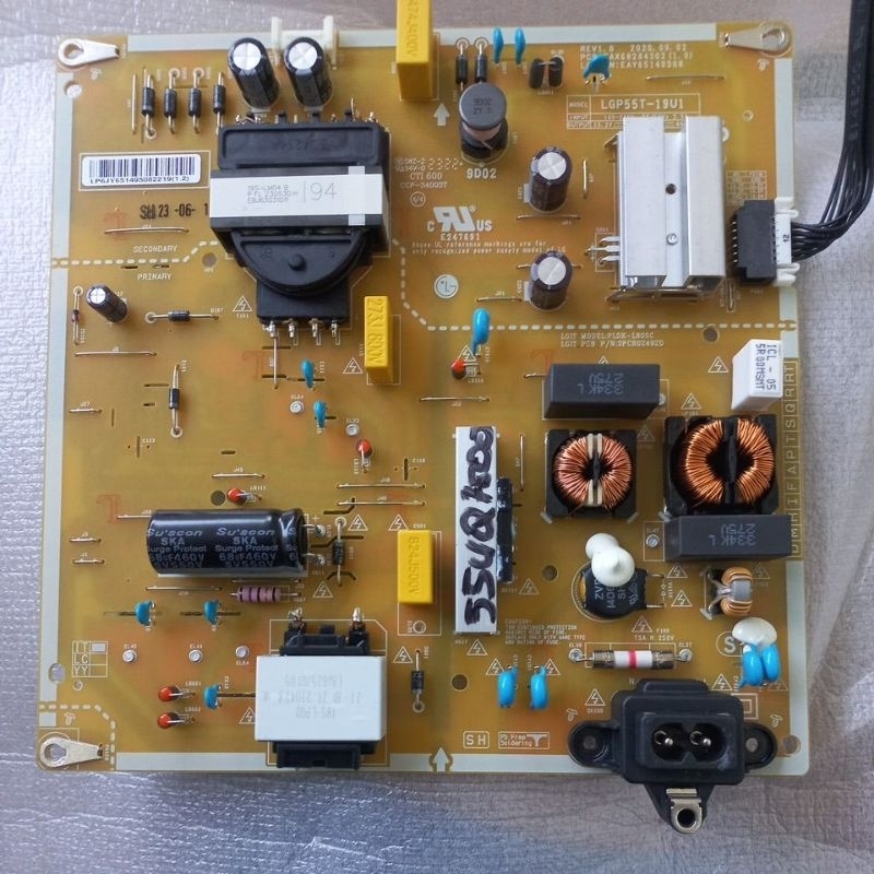 PSU / SMPS / POWER SUPLAY / POWER SUPLAI / 55UQ7550PSF / 55UQ7550 ...