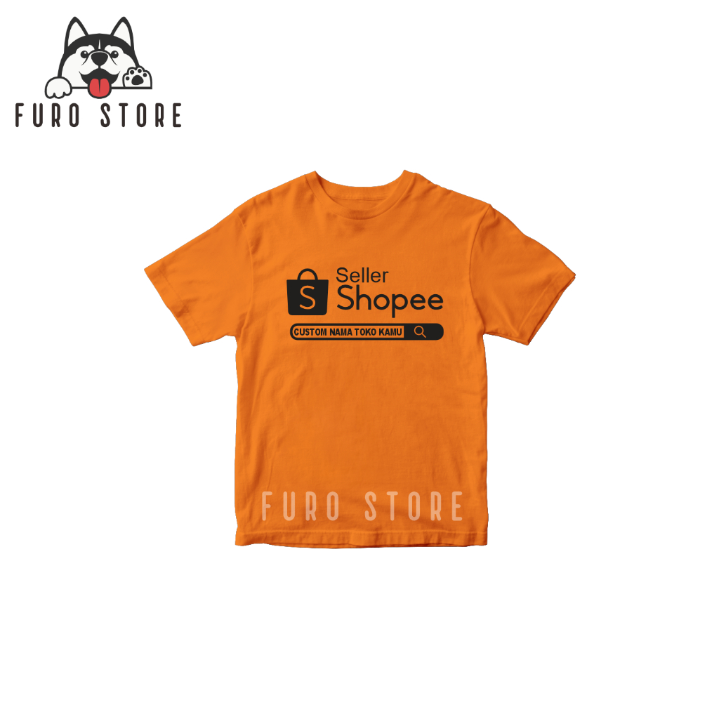 kaos-anak-seller-toko-online-shop-orange-unisex-หวีผ้าฝ้าย-30s-furo-store