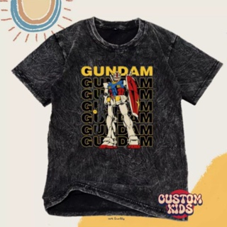 เสื้อยืด พิมพ์ลาย Gundam army สําหรับเด็ก