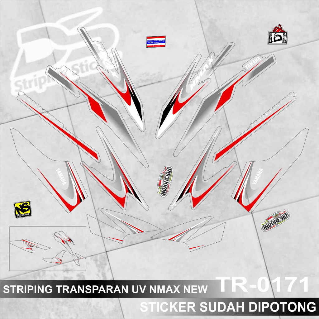 สติกเกอร์ใส-uv-nmax-tr-0171-สําหรับติดตกแต่งรถจักรยานยนต์