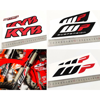 สติกเกอร์ USD SHOCK ด้านหน้า WP KAYABA KYB KLX DT CRF 150 WR YZ KTM KX 3M/ORAJET