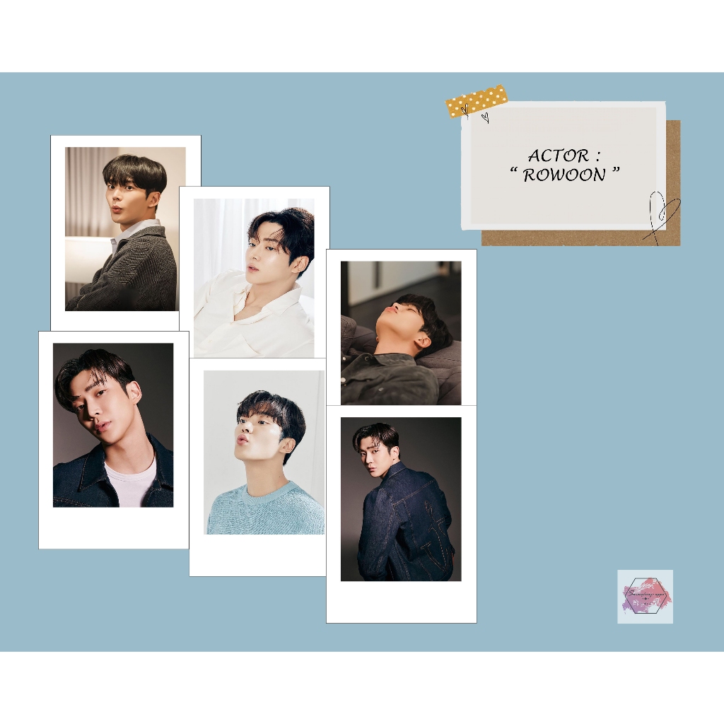 Rowoon SF9 - PHOTOCARD PATTERN K-ACTOR บรรจุ 5 ชิ้น | Shopee Thailand