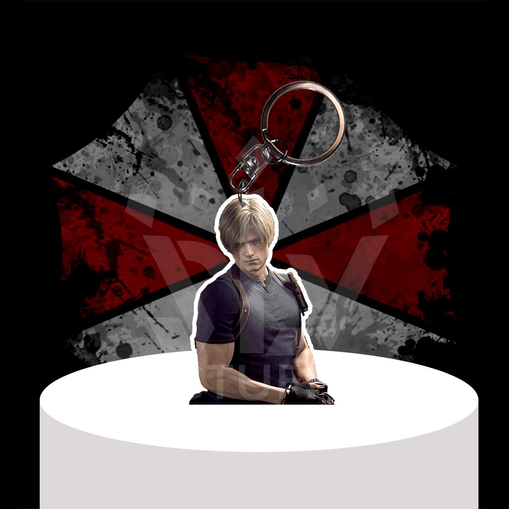 Gantungan Resident Evil พวงกุญแจ / HP Chain - Leon S Kennedy - พวงกุญแจ ...