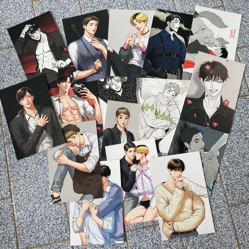 โพสต์การ์ด Lezhin Goods Bj Alex อย่างเป็นทางการ รายละเอียดการอ่าน Shopee Thailand 