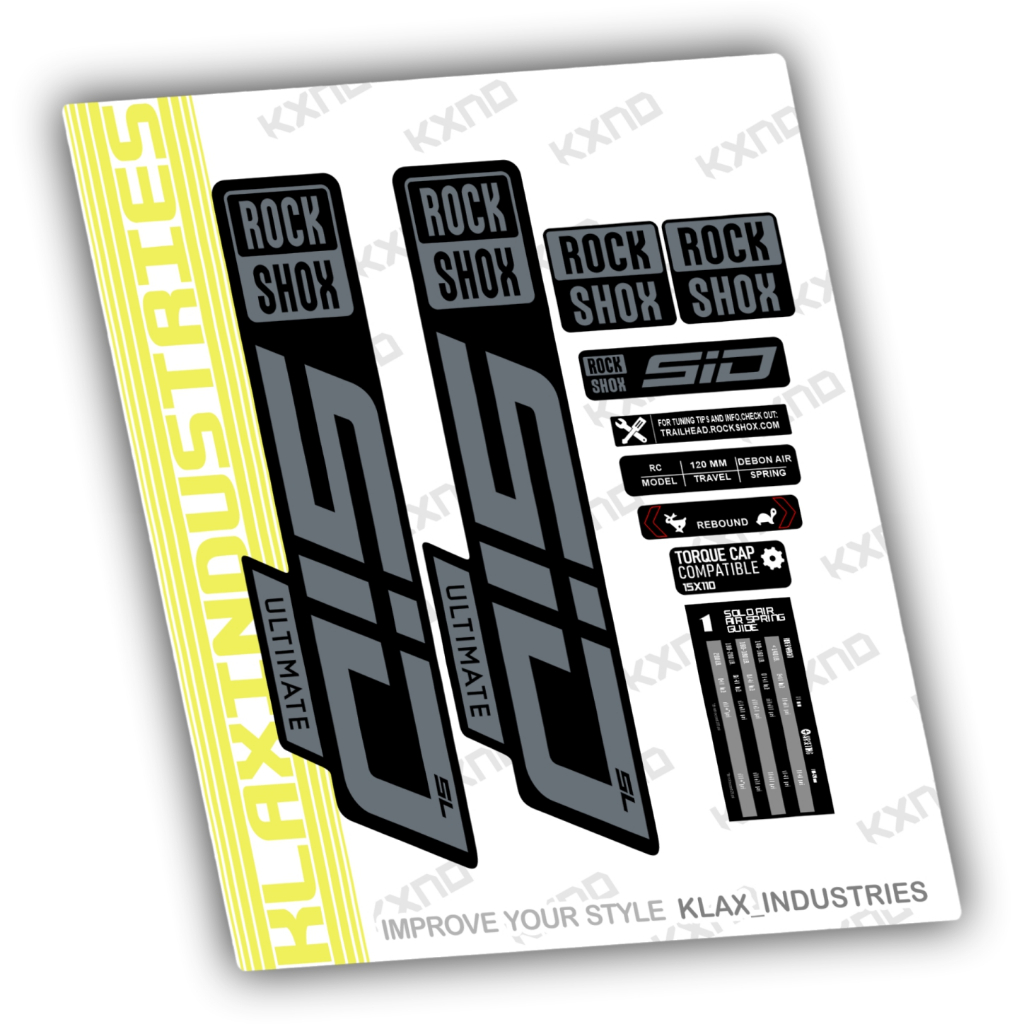 Sale! RockShox Aufklebersatz Für SID Ultimate Mode Produktbild-Vorschau 10