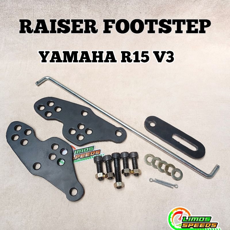 Raiser step yamaha R15 V2 yamaha R15V3 Raiser step yamaha R15 | Shopee ...