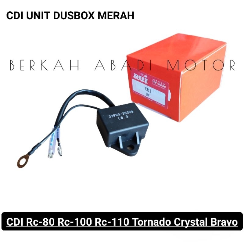 Merah Cdi RC80 RC100 RC110 CKD กล่องแดง | Cdi unit RC 80 100 110 ...