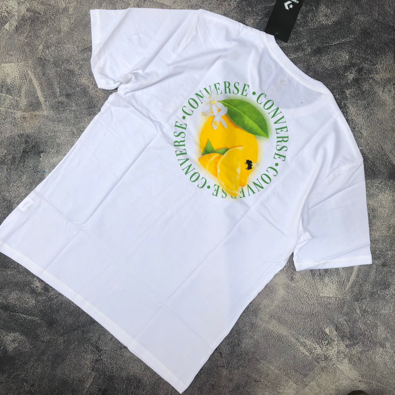 Converse Tee Lemonade - สีขาว | Shopee Thailand