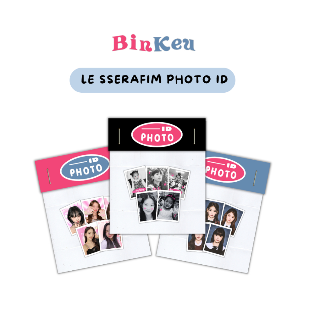 Le SSERAFIM ID PHOTO/หนังสือเดินทาง PHOTO LE SSERAFIM ขนาด 3 ซม. x 4 ...