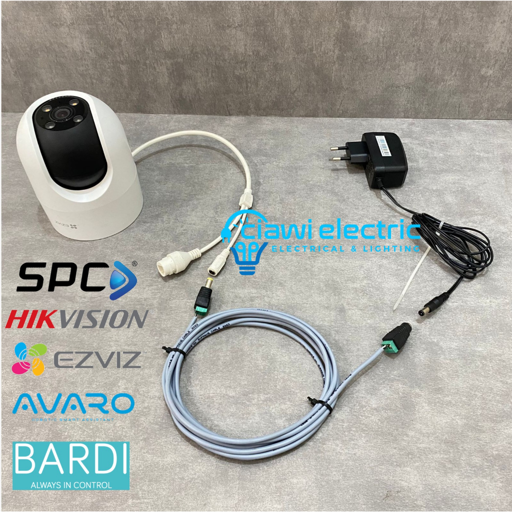 Cctv POWER CONNECTION ADAPTER CABLE DC IP CAMERA 10 เมตร | Shopee Thailand