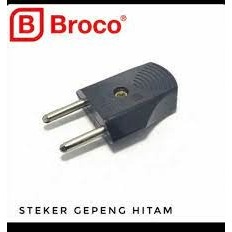 Hitam Contra Contra Contra Black Flat Plug ปลั๊กตัวเมีย / ตัวผู้ ยี่ห้อ ...