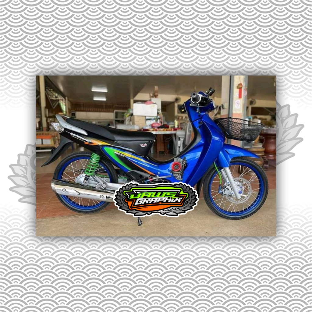 สติกเกอร์แต่ง HONDA KARISMA 125 / Wave 125S ปี 2002 รูปที่ 4