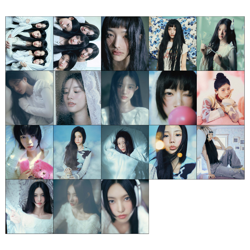 MINI STICKER ILLIT SUPER REAL ME (CONTENTS: 36 ชิ้น) สติ๊กเกอร์ ...