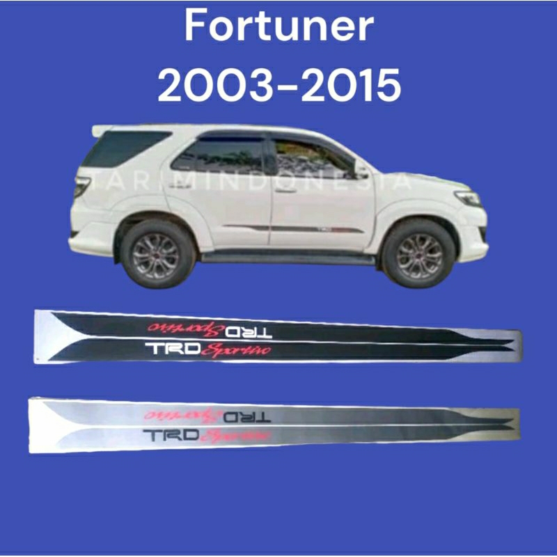 Old trd sportivo fortuner Sticker / fortuner Sticker 2003-2015 | Shopee ...